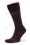 Подарочный набор мужских носков  из хлопка в мелкую полоску