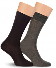 Комплект мужских носков из шерсти мериноса и хлопка Lorenz В8, 5 пар