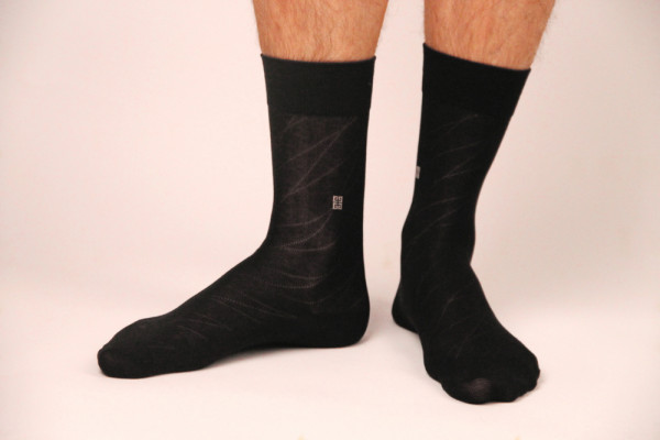Мужские носки из мерсеризованного хлопка (MS006) - 15 пар
