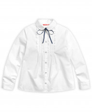GWCJ7066 Блузка для девочек "ШКОЛА"