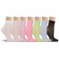 Подарочный набор женских носков из мерсеризованного хлопка (7 пар) Р18