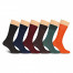 Подарочный набор мужских носков из мерсеризованного хлопка, 5 пар, Р5