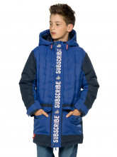 BZXL4194 Куртка для мальчиков "ЛАЙК ЗА ПРАНК"