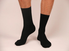 Носки мужские хлопок с лайкрой Премиум — 15 пар
