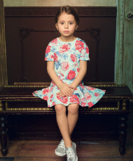 GFDT3016 Платье для девочек "СКАЗКА ОТ-КУТЮР!"