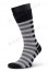 Подарочный набор мужских носков из хлопка в полоску