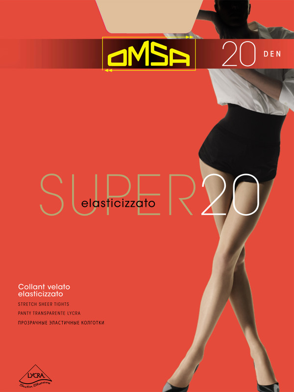 Колготки Omsa SUPER 20 XL