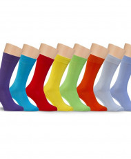 Комплект мужских носков из хлопка Lorenz К1, черные 10 пар