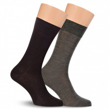 Комплект мужских носков из шерсти мериноса и хлопка Lorenz В8, 5 пар
